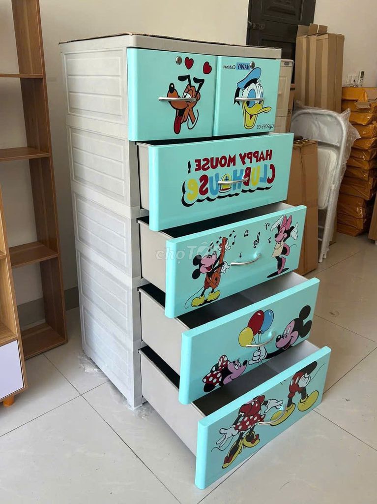 TỦ QUẦN ÁO NHỰA TRẺ EM, Mẫu Số 01. Mua bán Tủ, kệ gia đình tại Quận Cẩm Lệ Đà Nẵng được đăng bởi Kho Nội Thất MT  hình 1