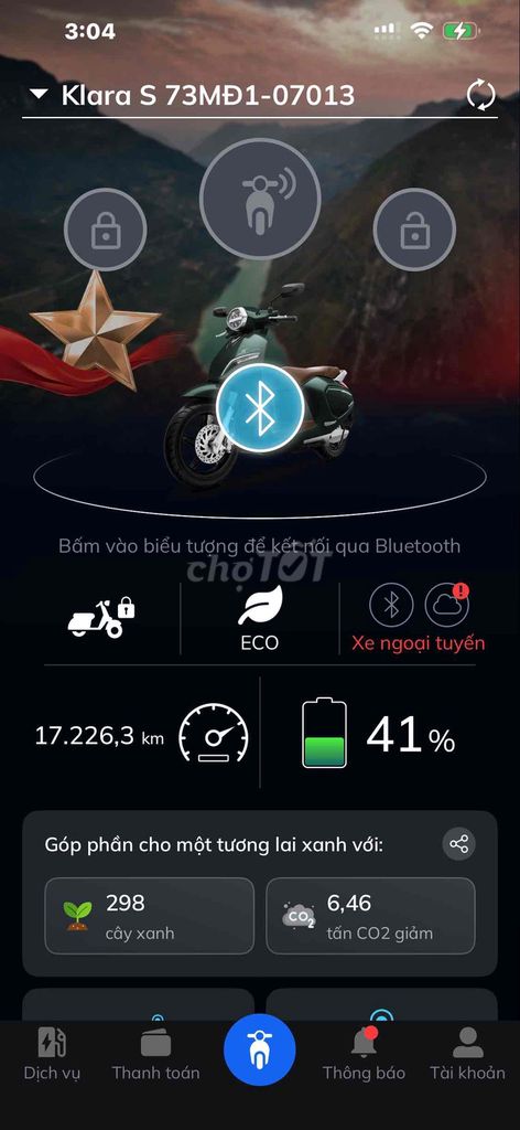 bán klara s1 2 pin giá rẻ. Mua bán Xe điện tại Quận 1 Tp Hồ Chí Minh được đăng bởi Nguyễn ANh Tú hình 1