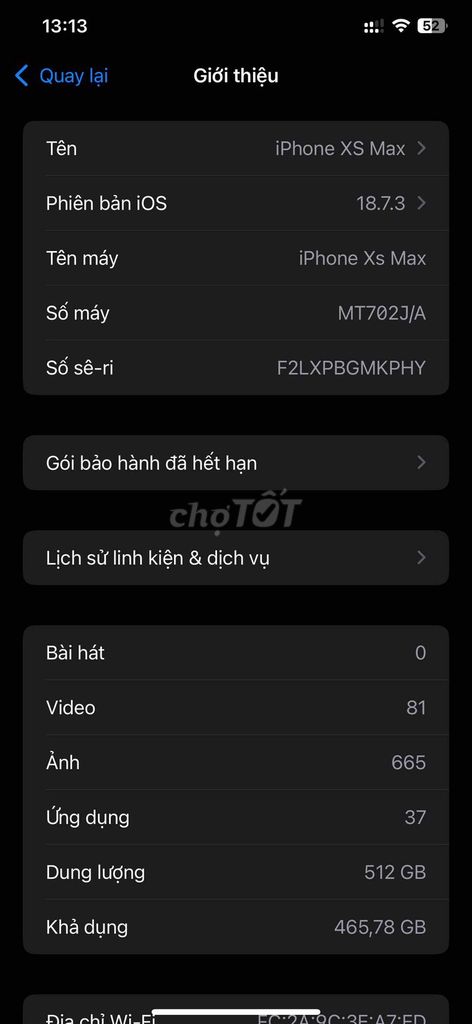 Apple iPhone XS Max 512GB Vàng. Mua bán Điện thoại tại Thành phố Buôn Ma Thuột Đắk Lắk được đăng bởi Liphôn hình 1