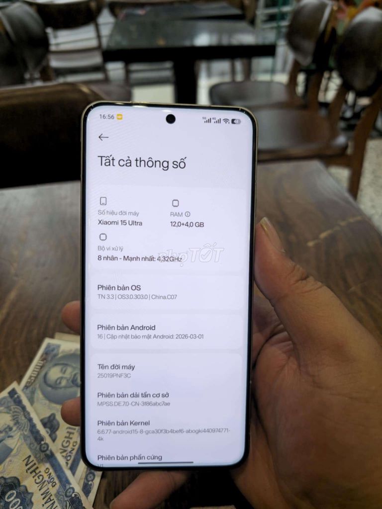 Xiaomi 15 Ultra Rom TN ám siêu nhẹ. Mua bán Điện thoại tại Quận Ba Đình Hà Nội được đăng bởi Duc Minh hình 1