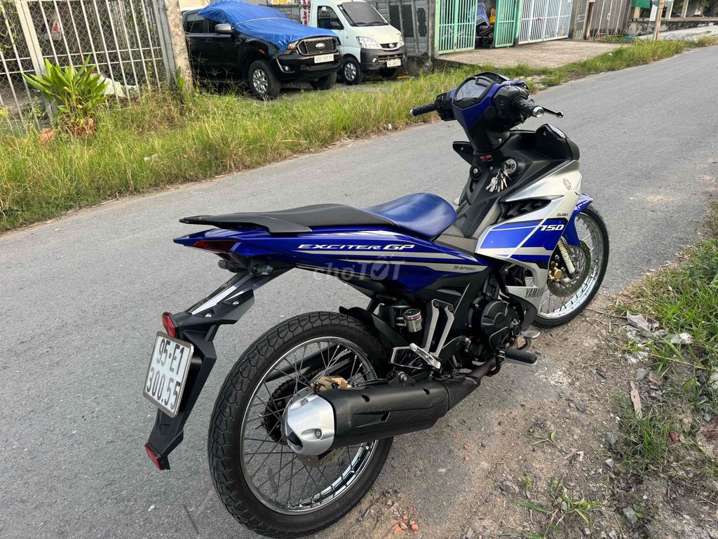 EX150 Xanh Gp 2015 máy bao zin/100. Mua bán Xe máy tại Quận Bình Thuỷ Cần Thơ được đăng bởi Qui Rùa Xe Tải Củ hình 4