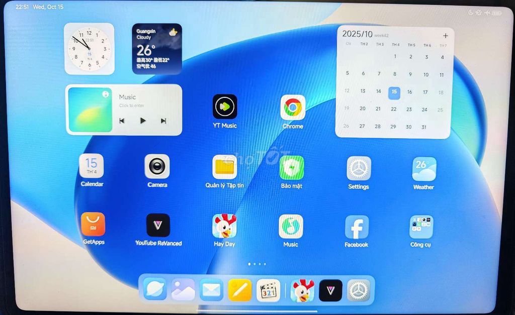 Bán nhanh xiaomi pad 6 max, full box. Mua bán Máy tính bảng tại Huyện Tịnh Biên An Giang được đăng bởi Huy Cường hình 1