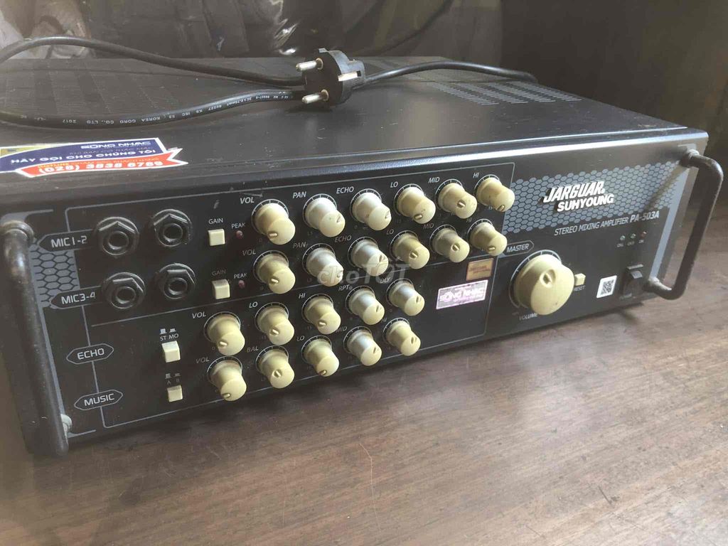 Amply Jarguar Suhyoung PA-503A nguyên tem. Mua bán Tivi, Âm thanh tại Thành phố Huế Thừa Thiên Huế được đăng bởi Nguyễn Hoàng hình 1