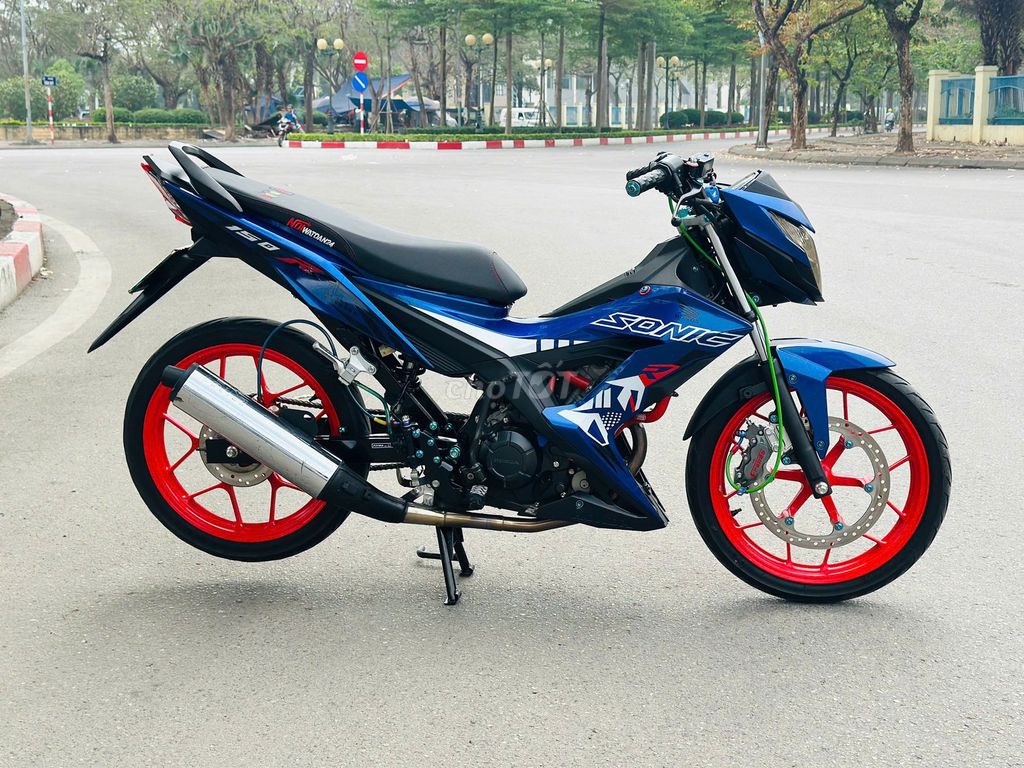 HONDA SONIC 150 XANH ĐỘ MÁY ZIN CHÍNH CHỦ CẦN BÁN. Mua bán Xe máy tại Quận Nam Từ Liêm Hà Nội được đăng bởi Hà Thanh hình 5