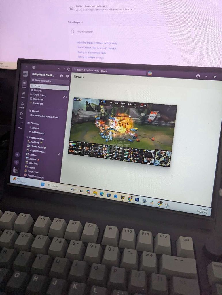 Màn hình di động 14 inch 60Hz mới 100%. Mua bán Phụ kiện (Màn hình, Chuột...) tại Thành phố Buôn Ma Thuột Đắk Lắk được đăng bởi Nguyen Thuan hình 1