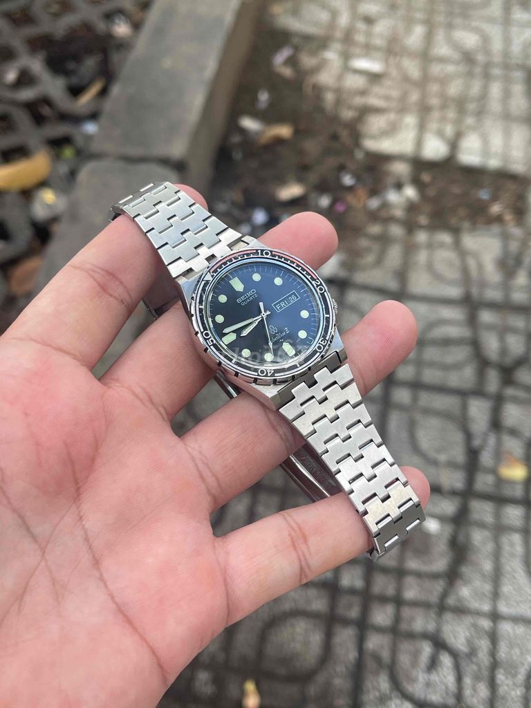 Đồng hồ Seiko Silver Wave Z Nam. Mua bán Đồng hồ tại Quận 8 Tp Hồ Chí Minh được đăng bởi Huy Tăng hình 1