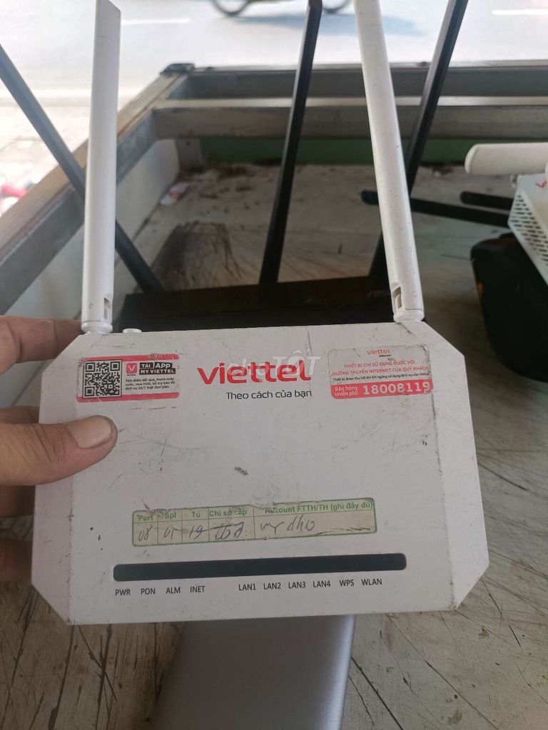 Bộ phát Wifi Viettel VGP-42X6V1. Mua bán Phụ kiện (Màn hình, Chuột...) tại Quận Gò Vấp Tp Hồ Chí Minh được đăng bởi nguyen nguyen hình 1
