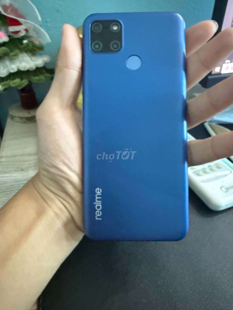Realme C12 Xanh 3GB/32GB Android 11. Mua bán Điện thoại tại Huyện Đan Phượng Hà Nội được đăng bởi Tiên ACE hình 1