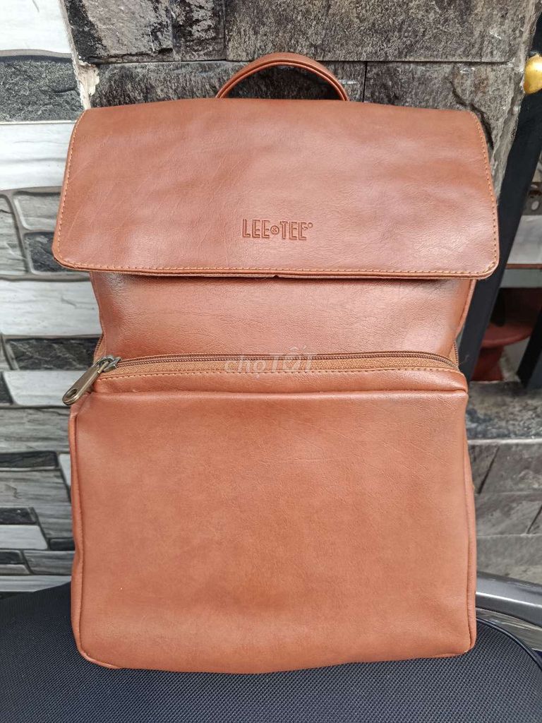 Balo Lee & Tee Da Unisex Nâu. Mua bán Túi xách tại Quận 6 Tp Hồ Chí Minh được đăng bởi Quoc Anh hình 1
