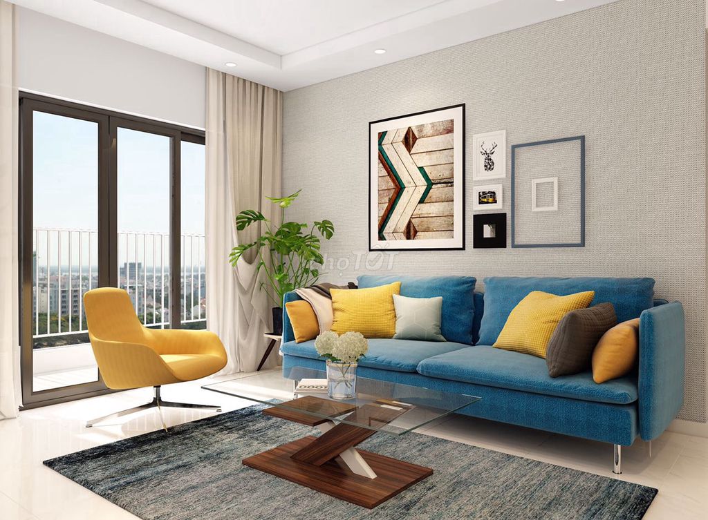 Квартира Нгуен Кима в аренду - 70 м², 2 спальни, цена 14 миллионов в месяц
