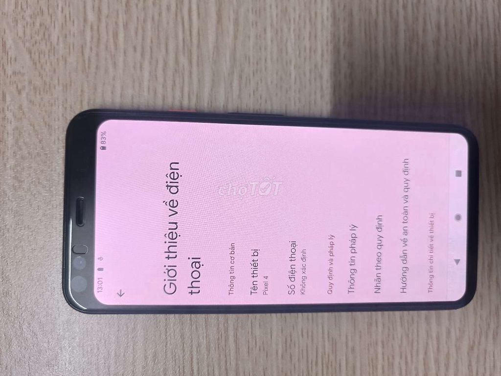 Google pixel 4. Mua bán Điện thoại tại Quận Cẩm Lệ Đà Nẵng được đăng bởi Nghĩa ST hình 4