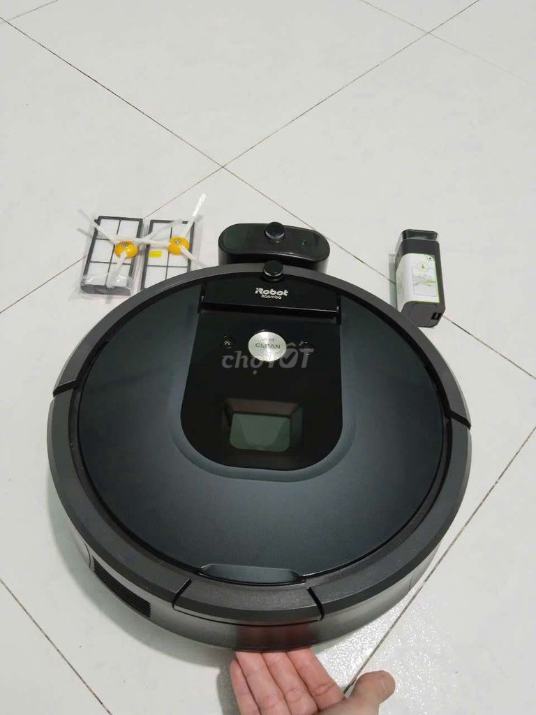 Hút bụi Roomba 970. Mua bán Nội thất, đồ gia dụng khác tại Huyện Bình Chánh Tp Hồ Chí Minh được đăng bởi Minh Robot Hút Bụi  hình 2