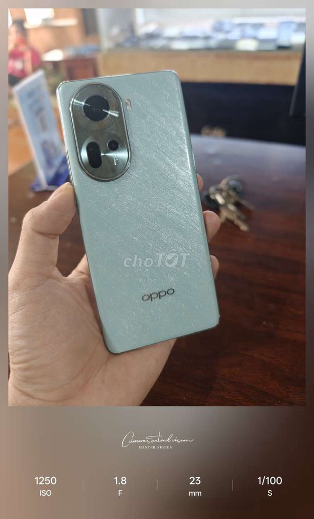 Oppo Reno 11 5G 256Gb Xanh. Mua bán Điện thoại tại Thành phố Thủ Dầu Một Bình Dương được đăng bởi Việt Phê hình 1
