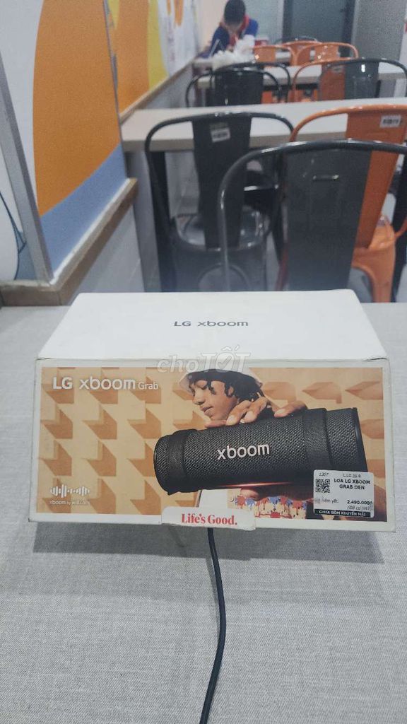 Loa Bluetooth LG XBoom Grab Đen Đã sử dụng. Mua bán Tivi, Âm thanh tại Quận 1 Tp Hồ Chí Minh được đăng bởi tran siu thia hình 1
