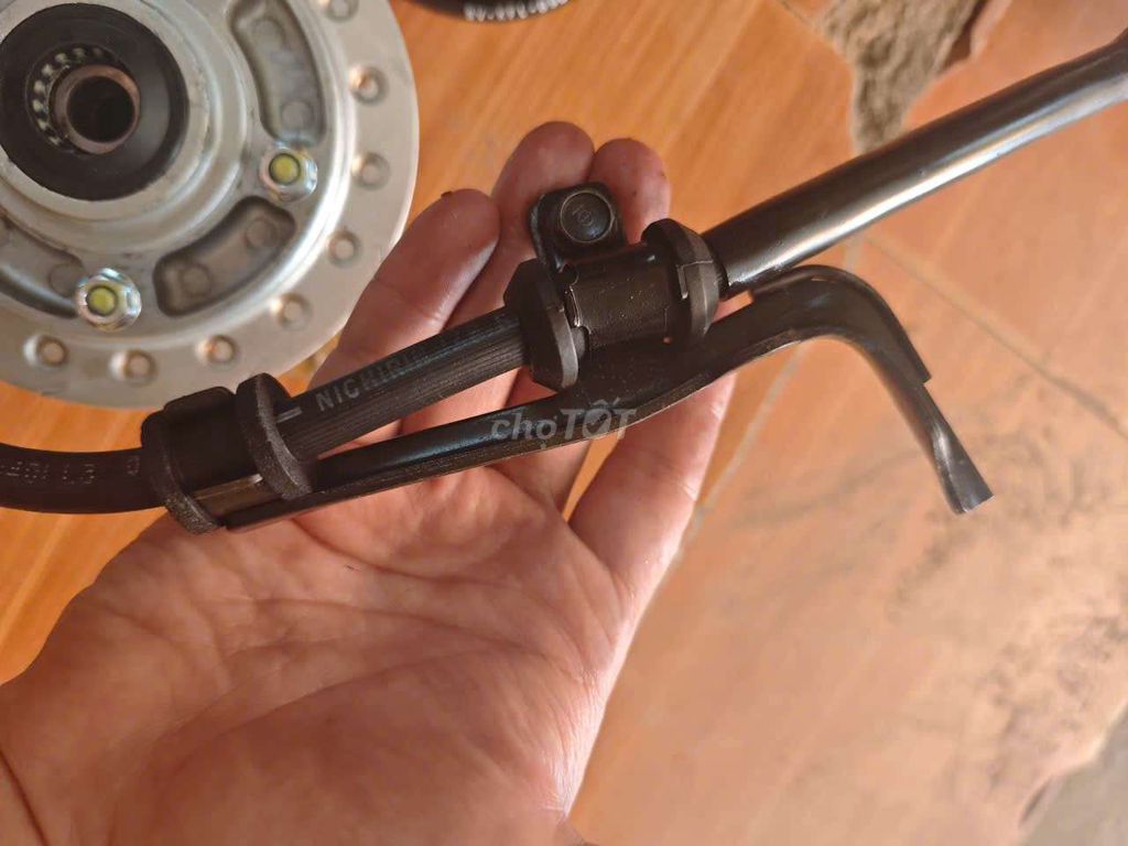 Bộ đĩa+phuộc+đùm trước Wave ZX zin xe đẹp bao ngon. Mua bán Phụ tùng xe tại Huyện Châu Phú An Giang được đăng bởi Made in Thailand  hình 3