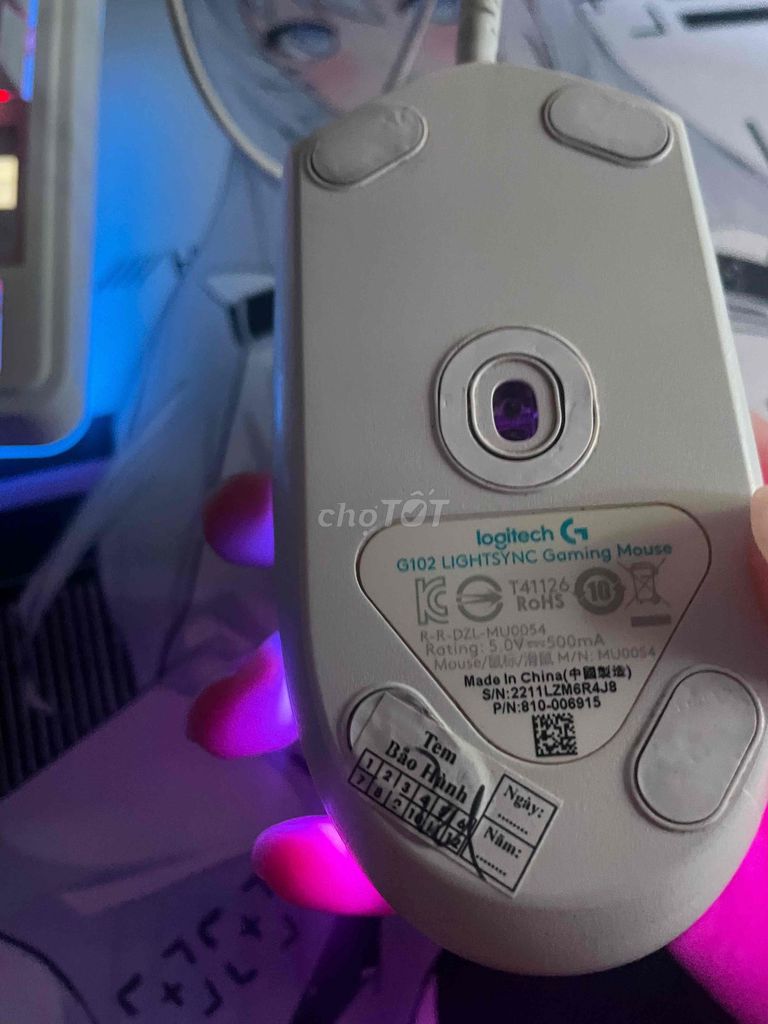 Chuột gaming Logitech G102 Lightsync. Mua bán Phụ kiện (Màn hình, Chuột...) tại Quận 5 Tp Hồ Chí Minh được đăng bởi đi bán dạo hình 1