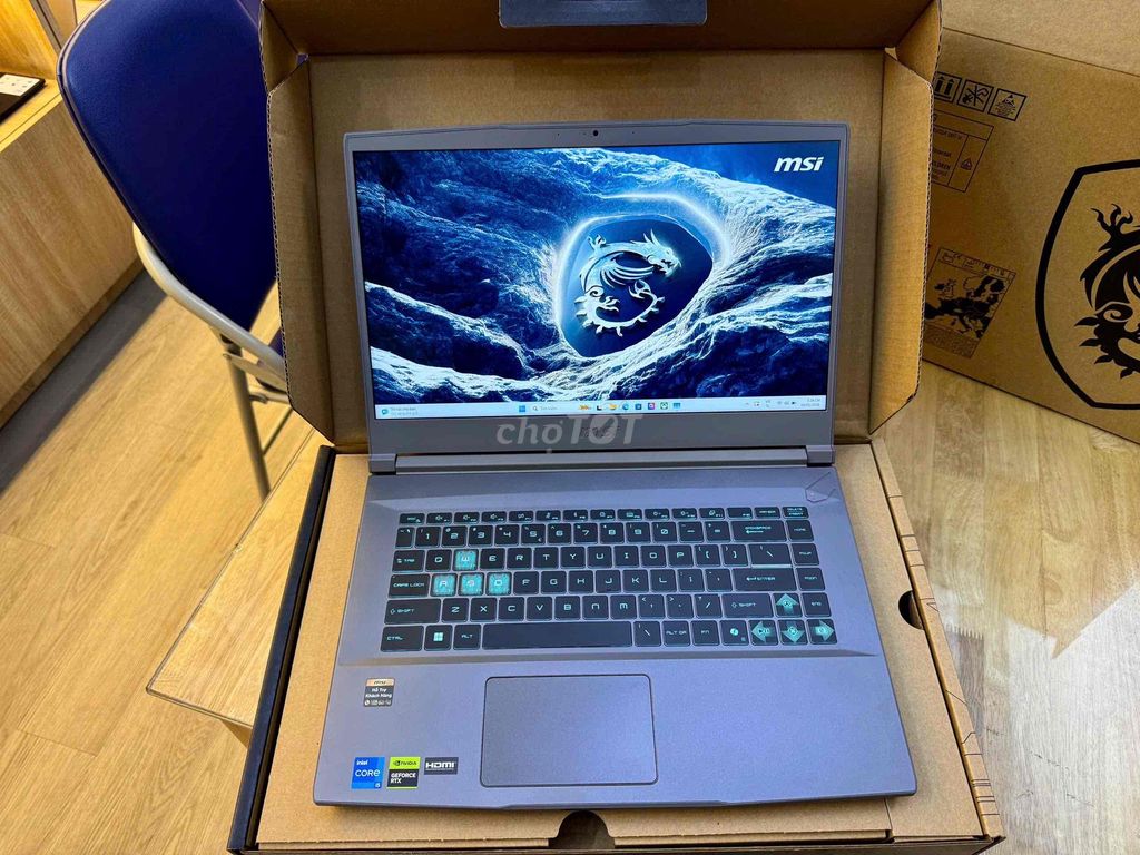 MSI Thin 15 i5-12450H 15.6in 16G/RTx 3050 BH 8/27. Mua bán Laptop tại Quận Ninh Kiều Cần Thơ được đăng bởi mua bán laptop Thành Võ Cần Thơ hình 1