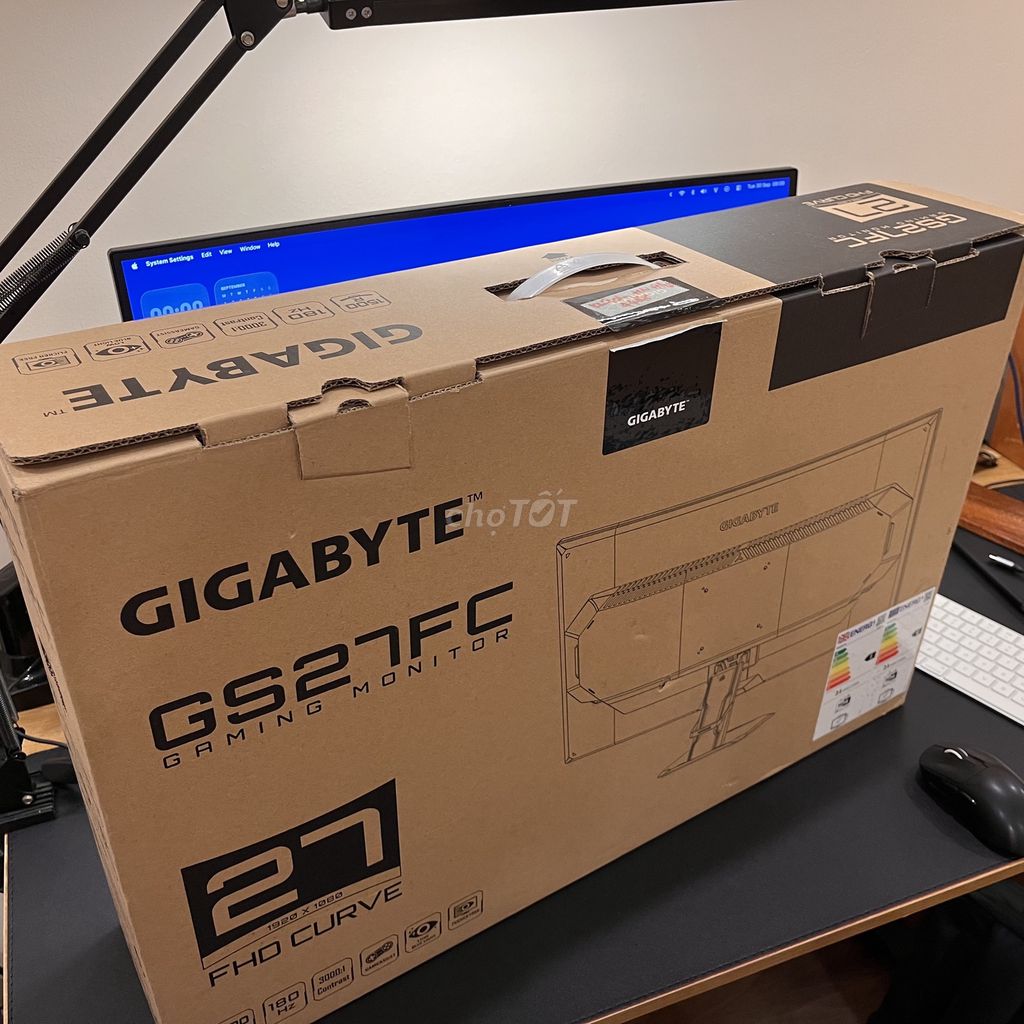 Màn hình Gigabyte GS27FC 27 inch FullHD 180Hz. Mua bán Phụ kiện (Màn hình, Chuột...) tại Huyện Thạch Thất Hà Nội được đăng bởi Duong Nguyen hình 1