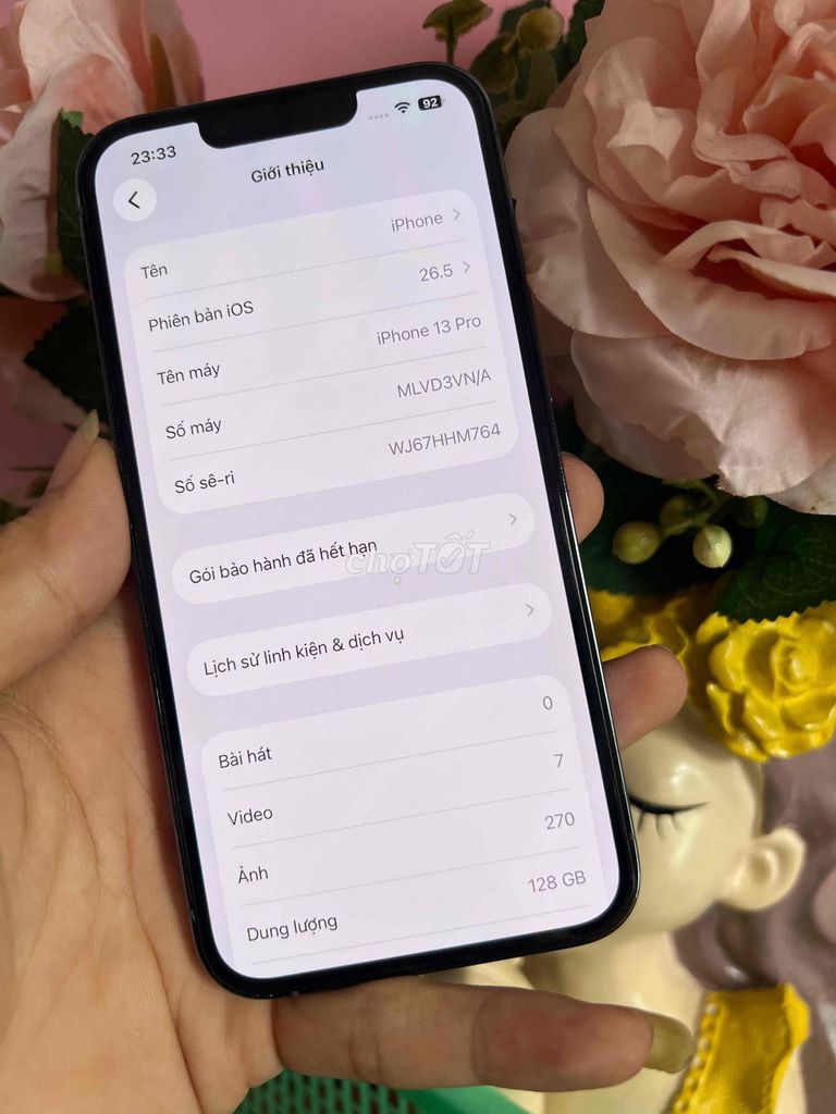 Apple iPhone 13 Pro 128GB Xám. Mua bán Điện thoại tại Thành phố Tân An Long An được đăng bởi mua xin alo no SMS hình 1