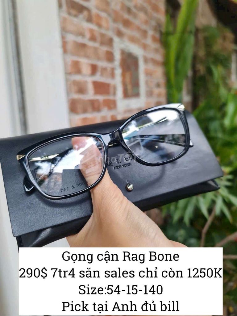 Gọng cận Rag Bone săn sales tại Anh chính hãng