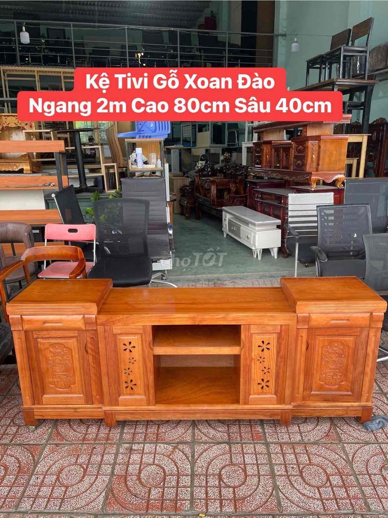 Thanh Lý Kệ Tivi Gỗ