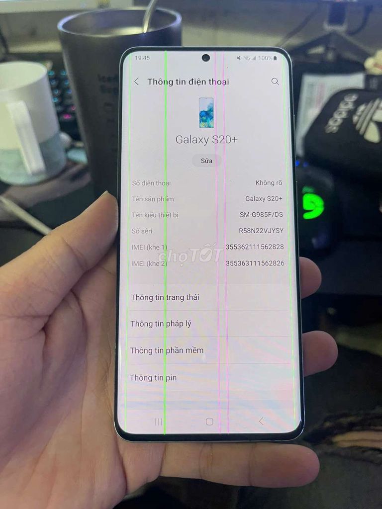 Mình thừa 1 máy ss s20+ mua về làm ss dex ngon luo. Mua bán Điện thoại tại Quận Thanh Xuân Hà Nội được đăng bởi mạnh thành 26 hình 1