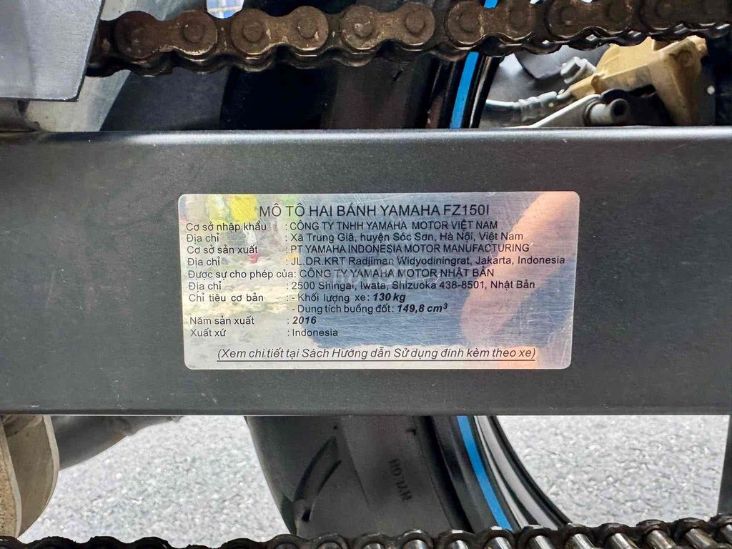 ❤️ Yamaha FZ 150 2016 đời cuối lốc vàng_Chính chủ. Mua bán Xe máy tại Quận Thanh Khê Đà Nẵng được đăng bởi Cửa Hàng Nguyễn King 159 Đỗ Quang hình 7