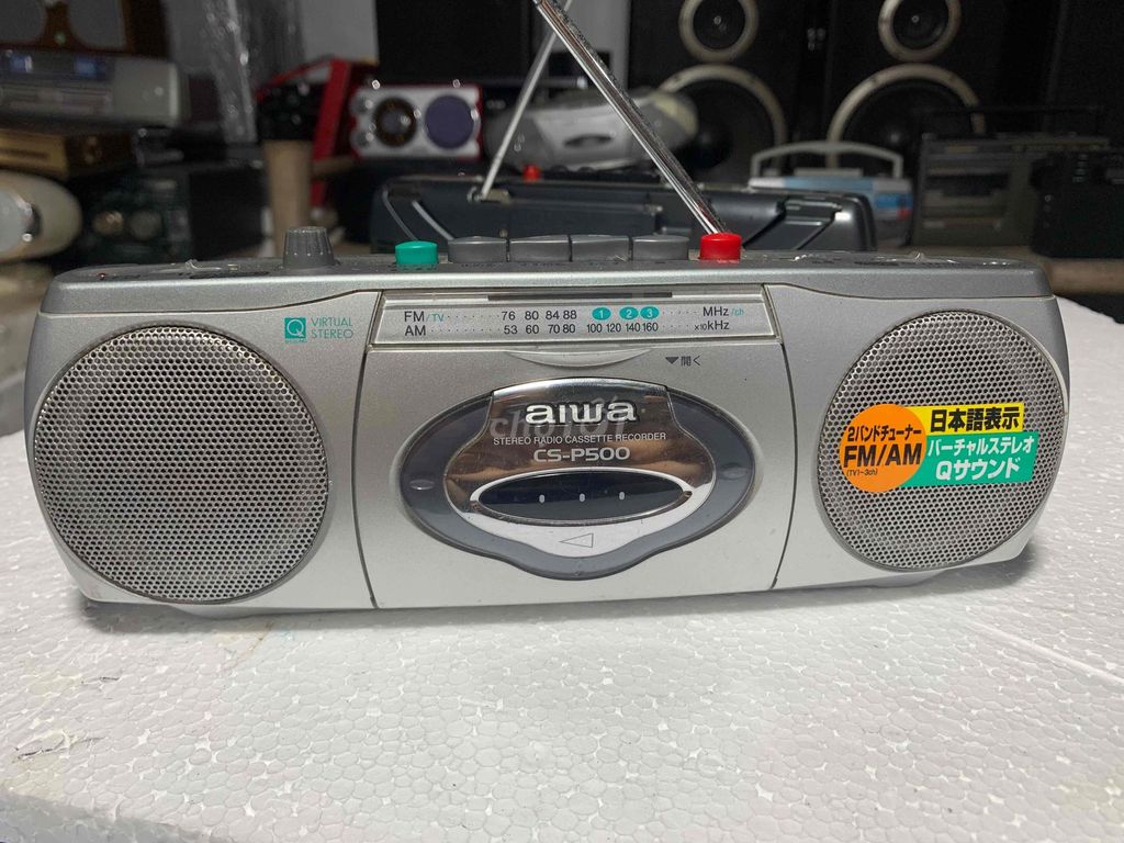 Đài cassette Aiwa CS-P500 Bạc. Mua bán Tivi, Âm thanh tại Huyện Lệ Thủy Quảng Bình được đăng bởi Lê Đình Lý hình 1