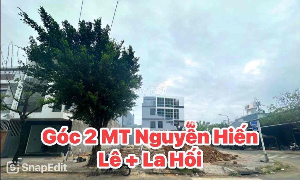 Nắm Chính chủ sổ đỏ chính chủ Góc 2 Mt đường Nguyễn Hiến Lê + La Hối