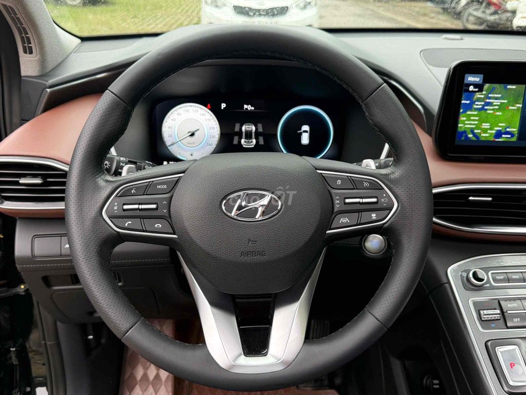 Hyundai Santa Fe 2022 Cao cấp 2.2L HTRAC  đen. Mua bán Ô tô tại Quận Cầu Giấy Hà Nội được đăng bởi Auto 6666 hình 12