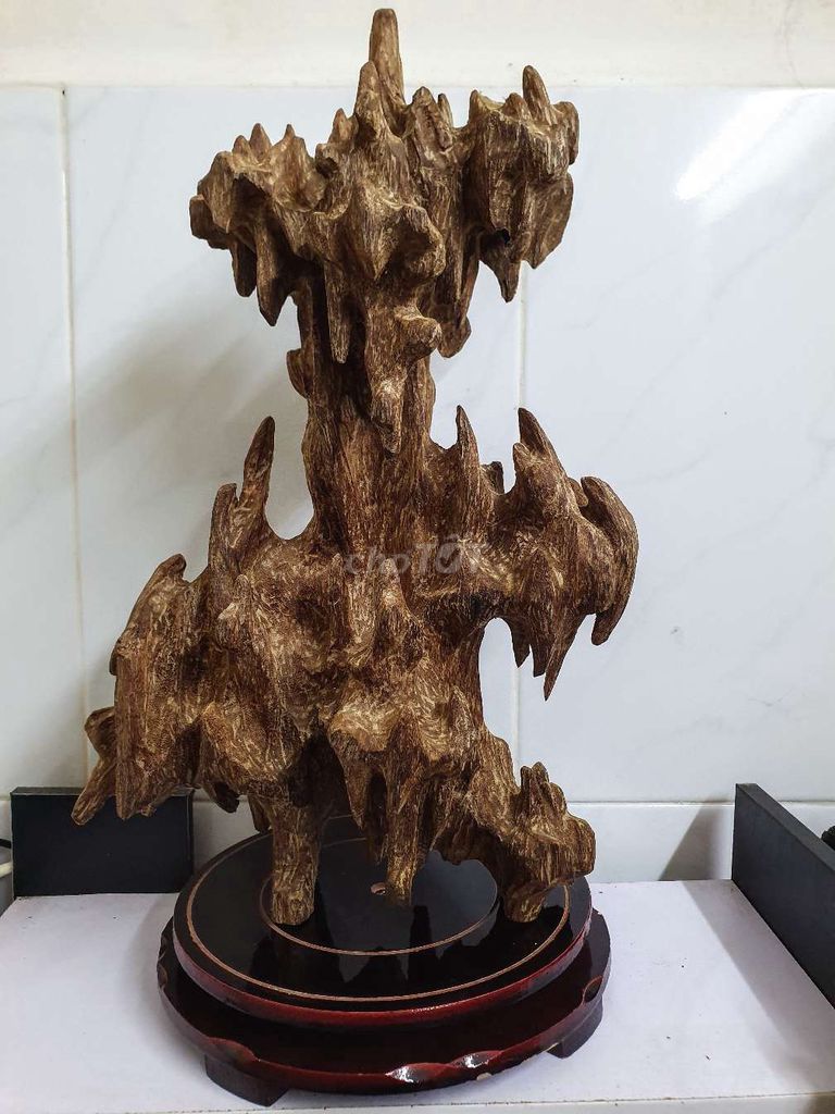 Thanh lý cục trầm hương thiên nhiên 40cm. Mua bán Cây cảnh, đồ trang trí tại Quận 4 Tp Hồ Chí Minh được đăng bởi Nguyễn Nam hình 1