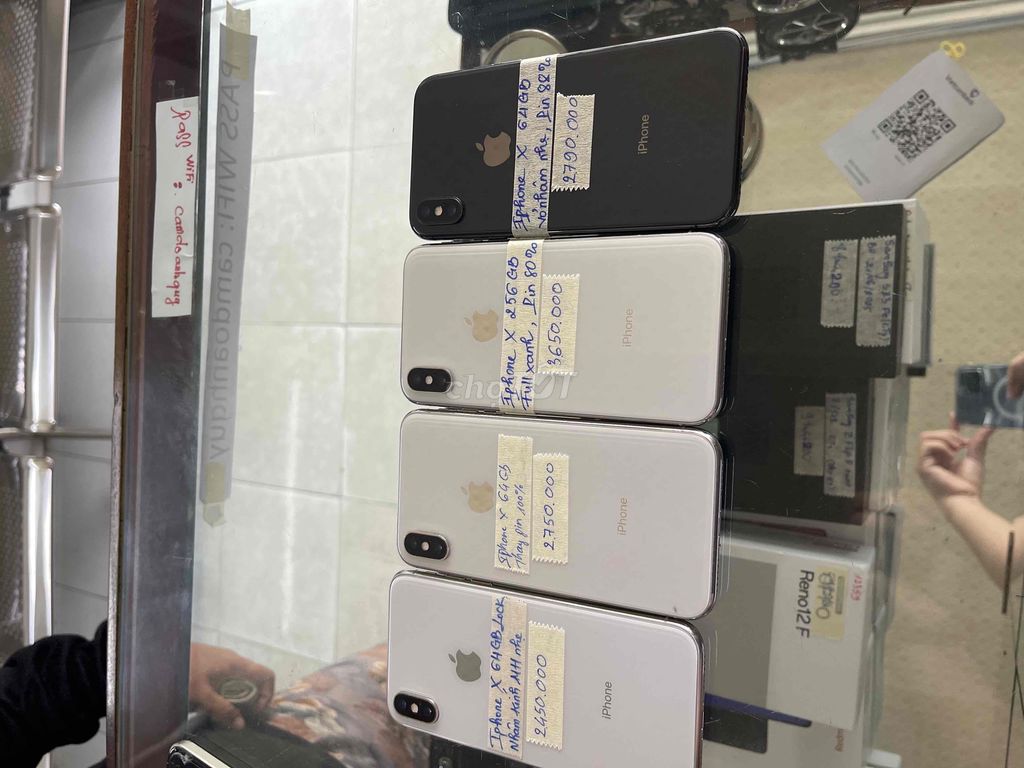 iPhone X 64GB-256GB Quốc Tế - Lock