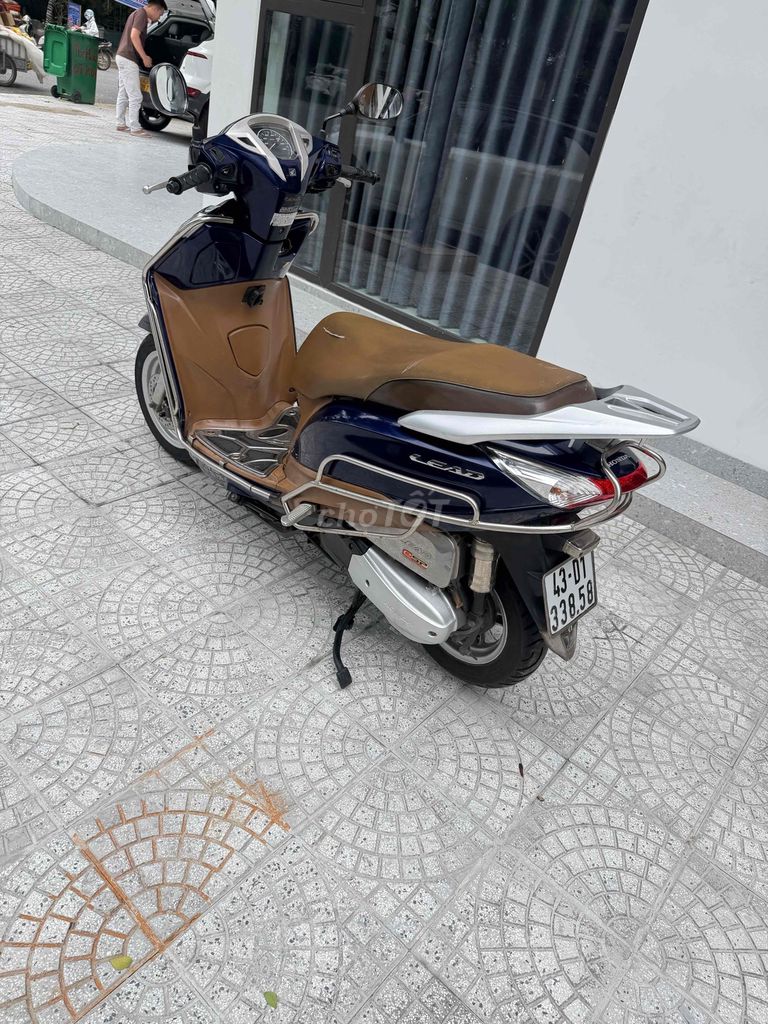Honda Lead, синий, документы владельца, номер 43