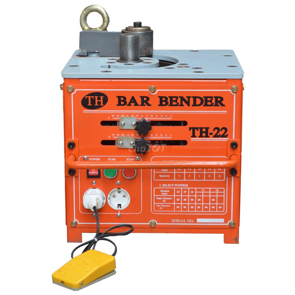 Máy uốn sắt Busan MH-22S. Mua bán Đồ chuyên dụng, Giống nuôi trồng tại Quận Bình Thạnh Tp Hồ Chí Minh được đăng bởi Máy xây dựng giá rẻ  hình 1