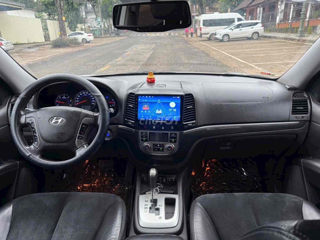 Hyundai Santa Fe 2009 SLX Bạc. Mua bán Ô tô tại Thành phố Pleiku Gia Lai được đăng bởi Dinh Trung  hình 13