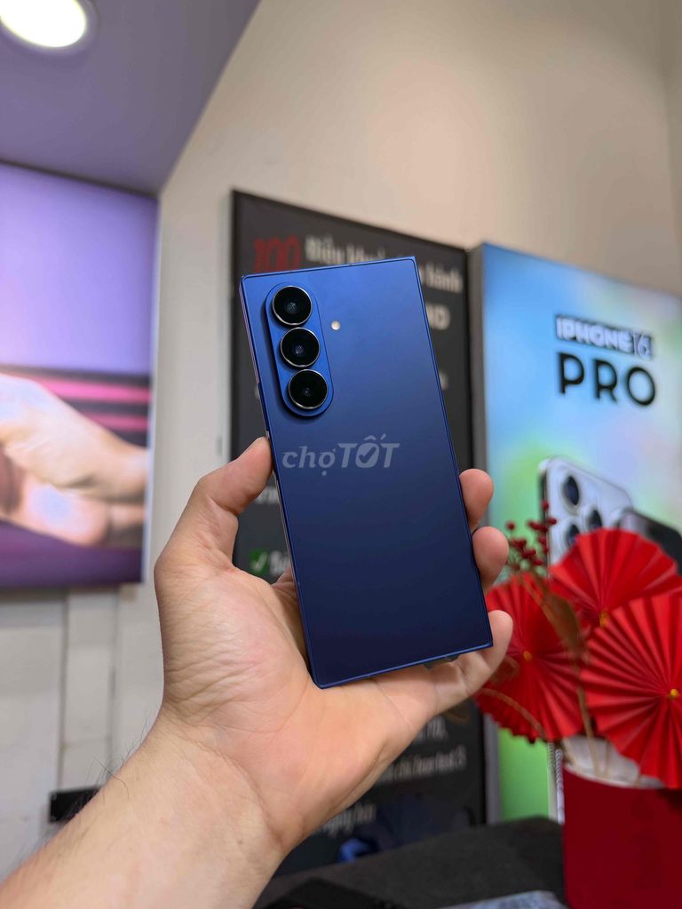 Samsung Galaxy Fold7 256GB Xanh Như mới bh 2 năm. Mua bán Điện thoại tại Quận 3 Tp Hồ Chí Minh được đăng bởi 2 Hand STORE  hình 1