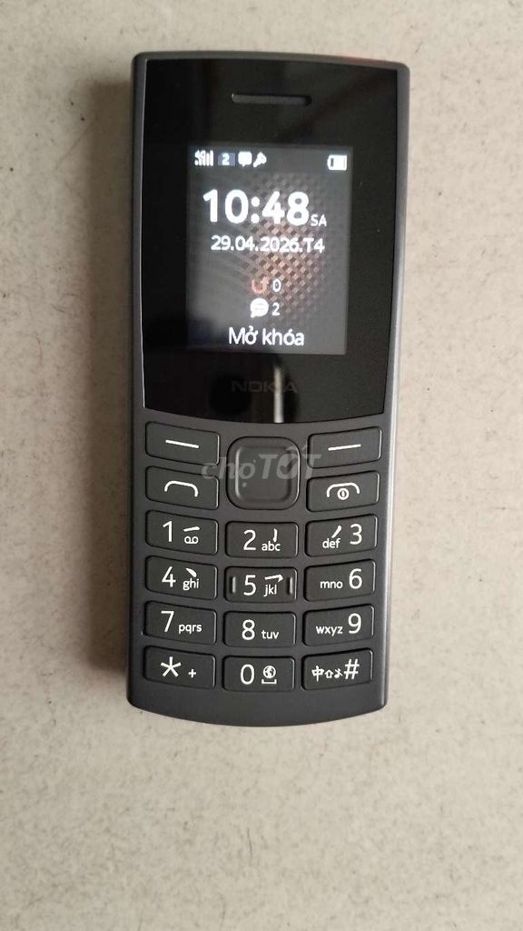 Nokia 110 4G Xám Mới. Mua bán Điện thoại tại Quận 4 Tp Hồ Chí Minh được đăng bởi thanh son hình 1