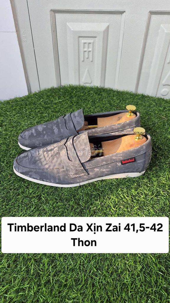 Giày lười Timberland Da Nam Xám. Mua bán Giày dép tại Huyện Nhơn Trạch Đồng Nai được đăng bởi Túi Si Ngọc Khánh  hình 1