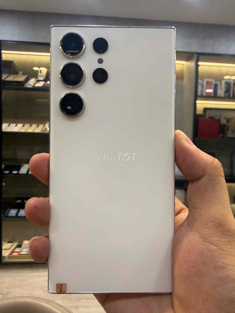 Samsung Galaxy S23 Ultra 256GB Trắng VN/A Zin 99%. Mua bán Điện thoại tại Quận 8 Tp Hồ Chí Minh được đăng bởi CA REM BÁN TÁO hình 1