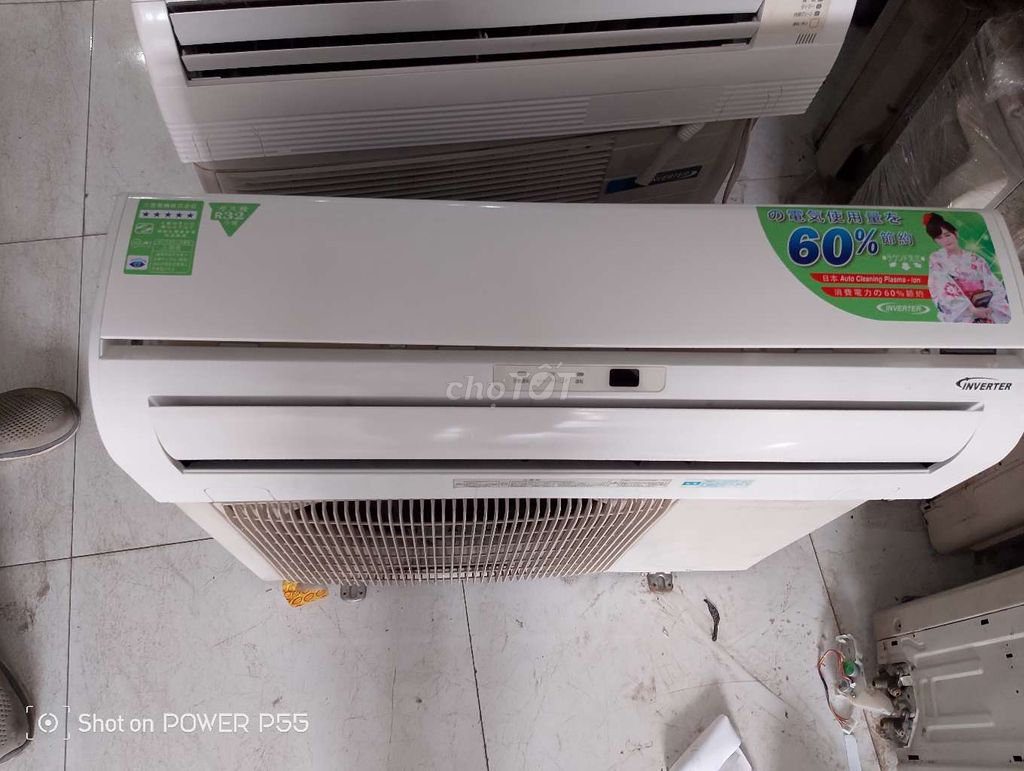 Toshiba 1.5hp inverter nội địa nhật ga R32 BR5