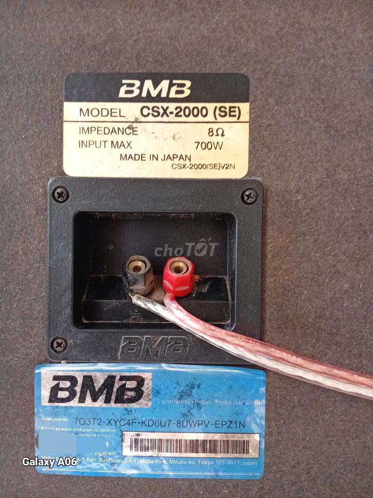 Loa BMB CSX-2000CE + âm li JARGUAR. Mua bán Tivi, Âm thanh tại Quận Tây Hồ Hà Nội được đăng bởi Anh Hòa hình 3