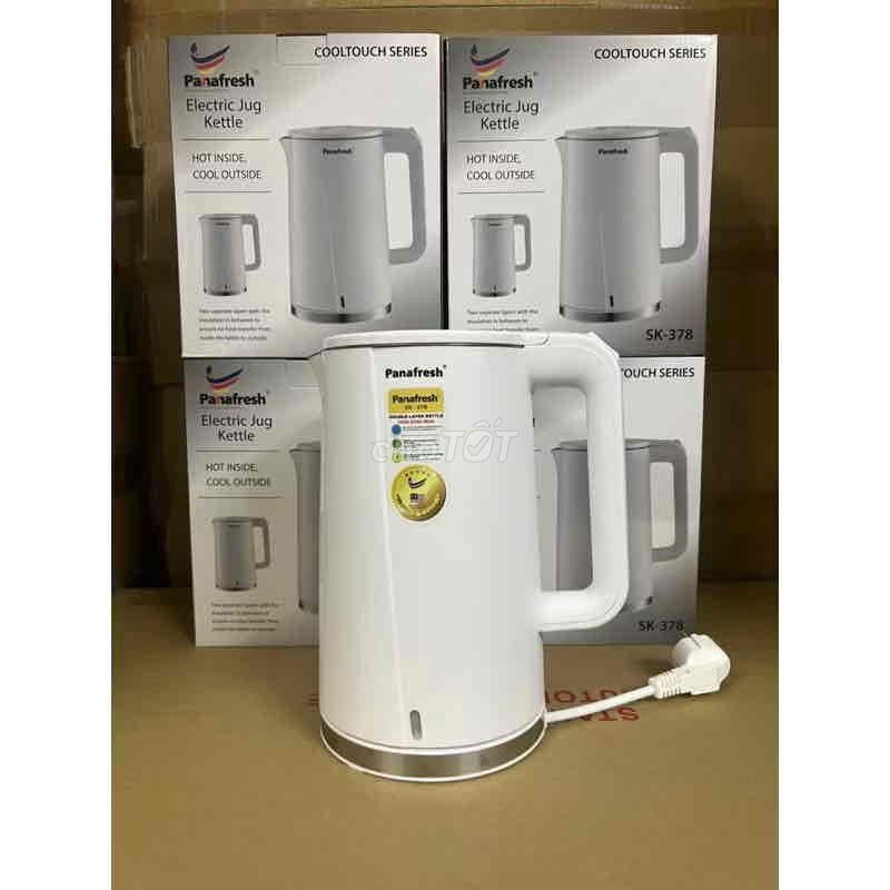 Ấm đun nước siêu tốc Panafresh SK-378 Trắng. Mua bán Bếp, lò, đồ điện nhà bếp tại Quận 6 Tp Hồ Chí Minh được đăng bởi Loan Huynh hình 1