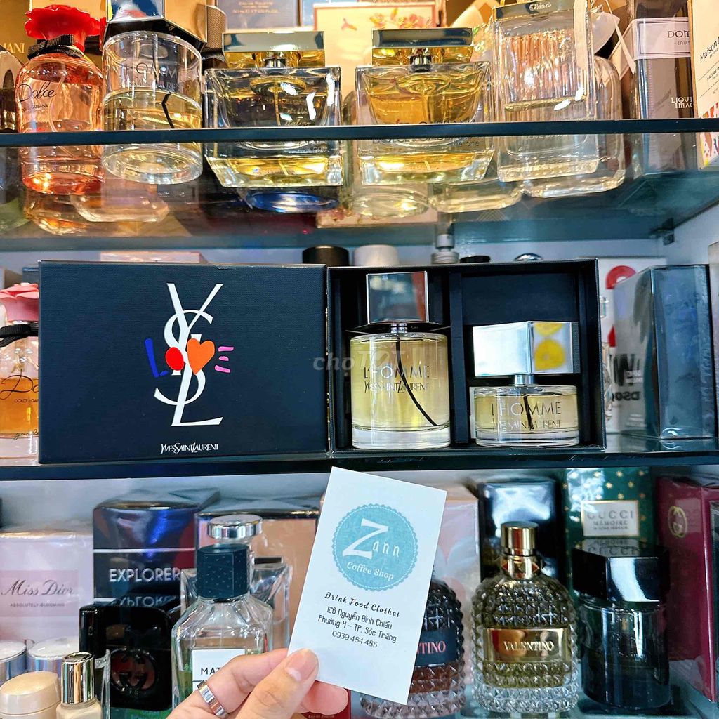 Nước hoa Yves Saint Laurent LHomme Nam 10ml. Mua bán Nước hoa tại Thành phố Sóc Trăng Sóc Trăng được đăng bởi Zann Coffee Shop hình 1