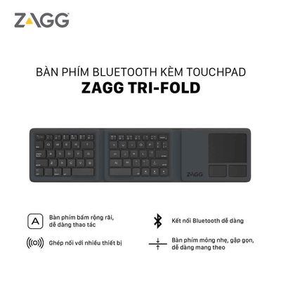Bàn phím Bluetooth ZAGG (Hàng Mỹ)