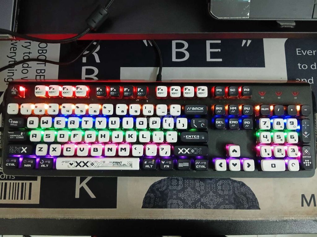 Bàn phím cơ NewMen + KeyCap. Mua bán Phụ kiện (Màn hình, Chuột...) tại Quận Hải Châu Đà Nẵng được đăng bởi mhoa404 hình 1