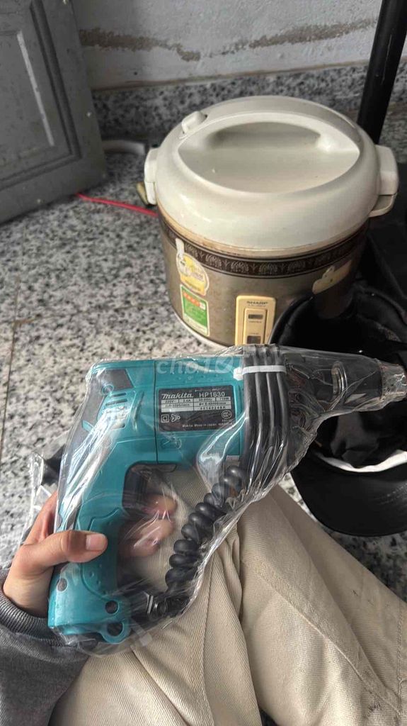 Máy khoan Makita HP1630 Xanh ngọc. Mua bán Đồ chuyên dụng, Giống nuôi trồng tại Thành phố Đà Lạt Lâm Đồng được đăng bởi Sansan hình 1