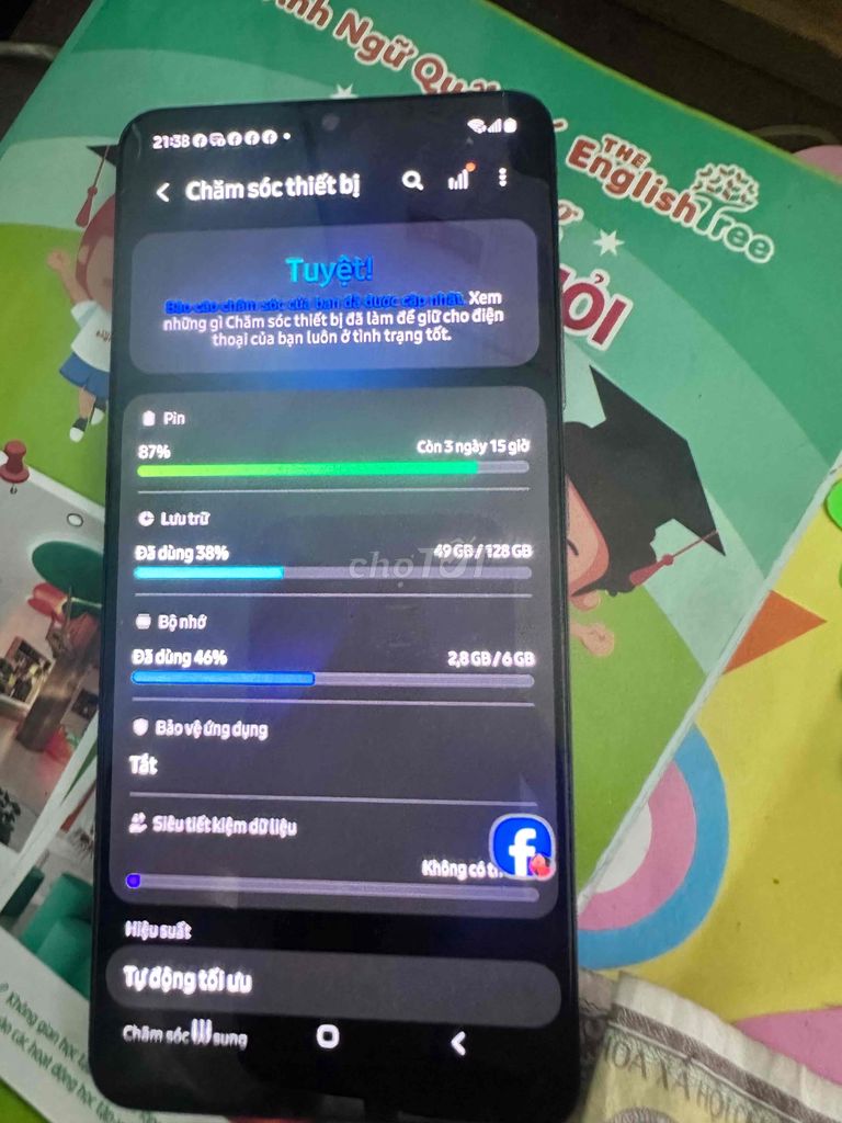Samsung A32 6GB/128GB Trắng Kính nứt. Mua bán Điện thoại tại Thành phố Dĩ An Bình Dương được đăng bởi Nguyễn Hải hình 1