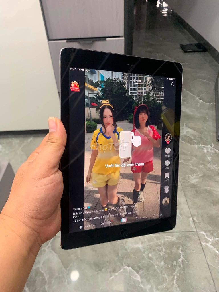 Apple iPad Air 1 16GB Xám. Mua bán Máy tính bảng tại Quận 10 Tp Hồ Chí Minh được đăng bởi Hội Đồ Điện Tử hình 1