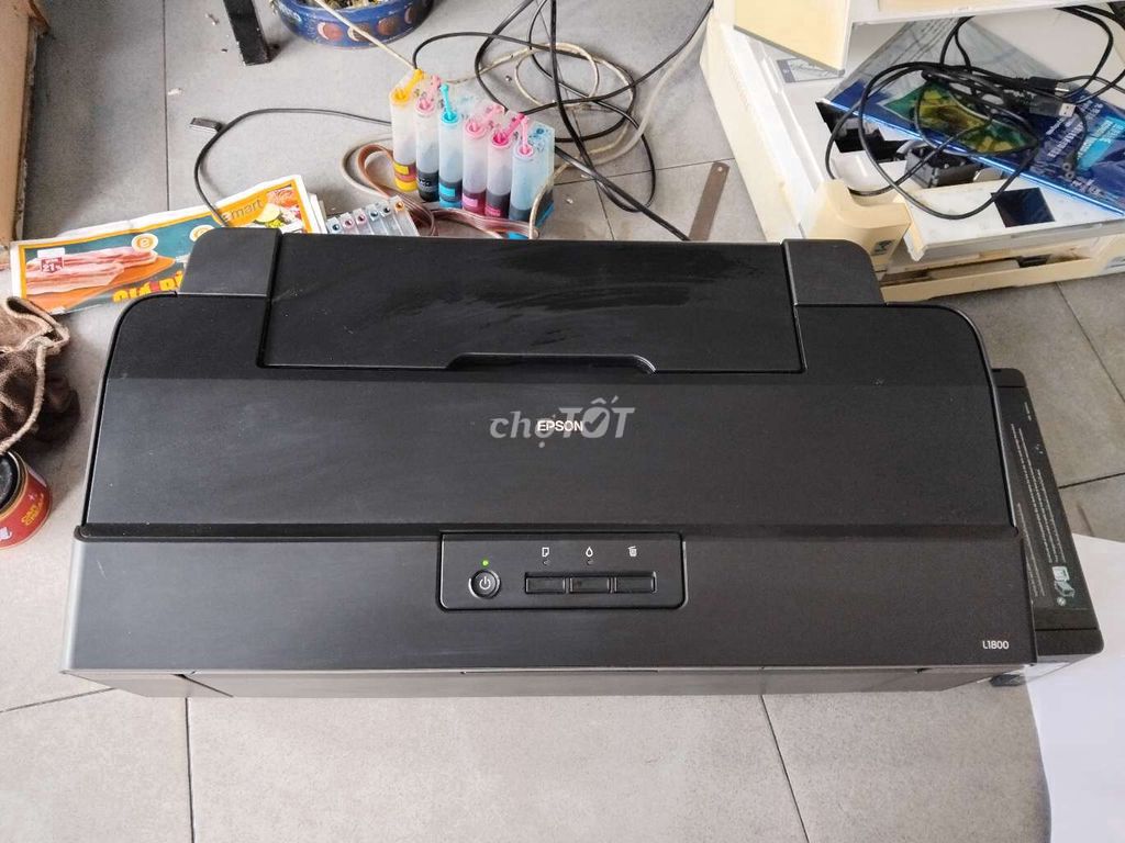 Máy in cũ Epson L1800 - 6 Màu - Khổ A3 - mới 95%.