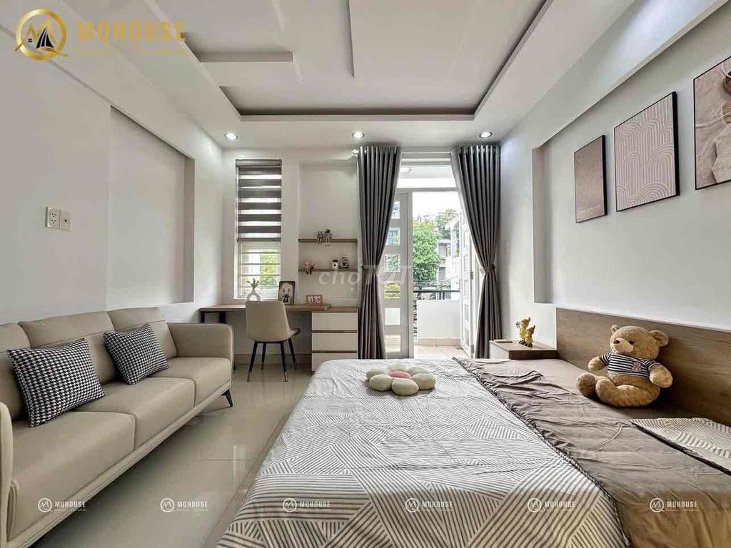 Апартаменты в 10 районе, 35м², балкон, отдельная кухня, полный комплект мебели